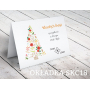 Minimalistyczne firmowe kartki świąteczne z choinką SKC.18