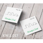 Klasyczne kartki wielkanocne minimalistyczne z kurczaczkami KW.1.017