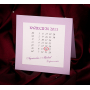 Zaproszenia ślubne z kalendarzem Z.01.0.025