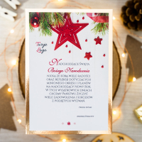 Karnety świąteczne jednokartkowe